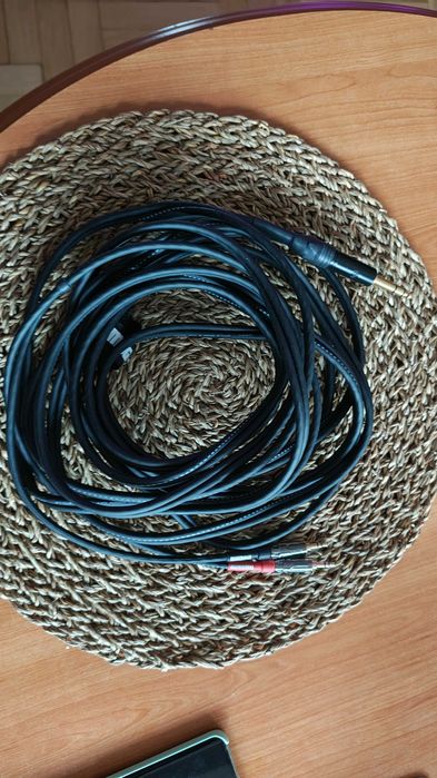 Kabel słuchawkowy 6,3- 2x 3,5 Mogami 6m