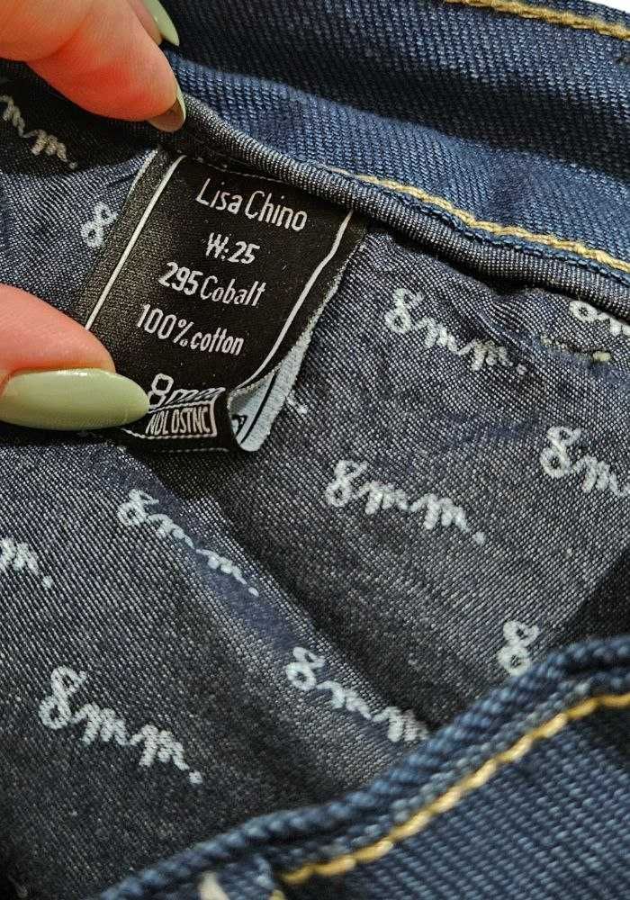 Джинсы синие бойфренд Lasa Chino, р. S/М