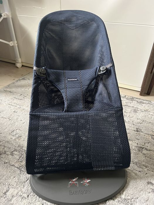 BABYBJORN - leżaczek BLISS MESH - Antracytowy