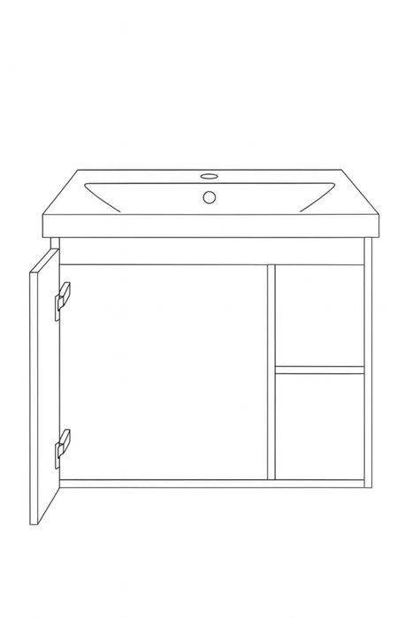 Акція!!! Тумба з умивальником 60см