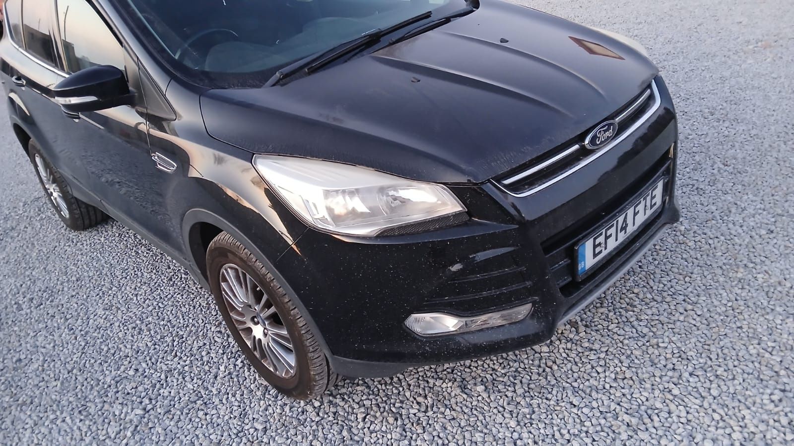 Ford kuga mk2 FD przód kompletny zderzak maska błotniki wzmocnienia