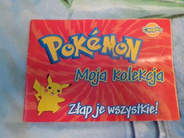 Album Pokemon Moja kolekcja Złap je wszystkie Chipita