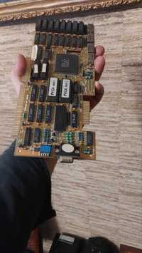 видео карта ретро SVGA PVGA WD90C00-JK ISA video card