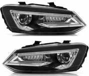 Reflektory Lampy kpl Day line light LED Tuning Vw Polo V 5 6r 6r0 2009-2017