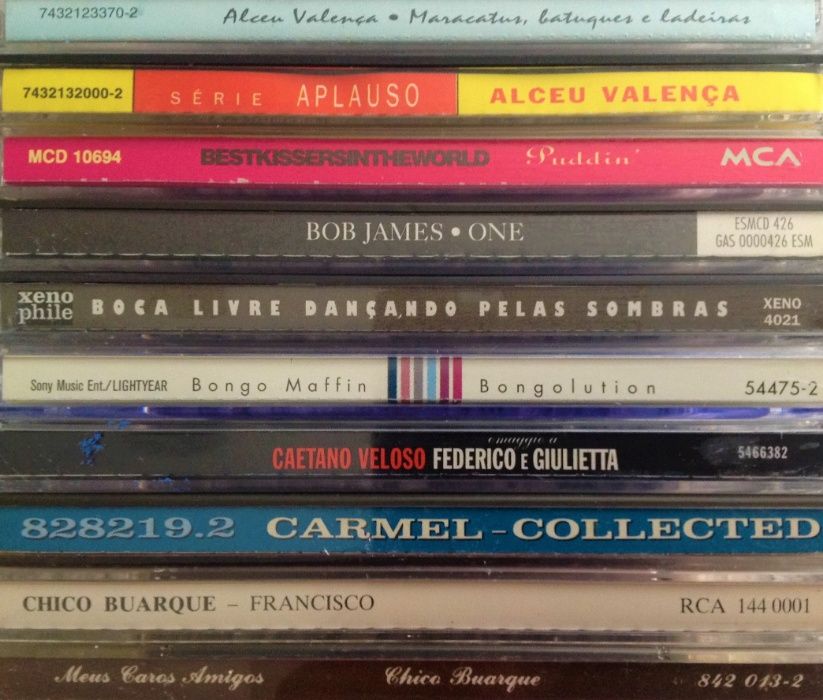 50 CDS - Vários Estilos Musicais - RAROS - Como Novos