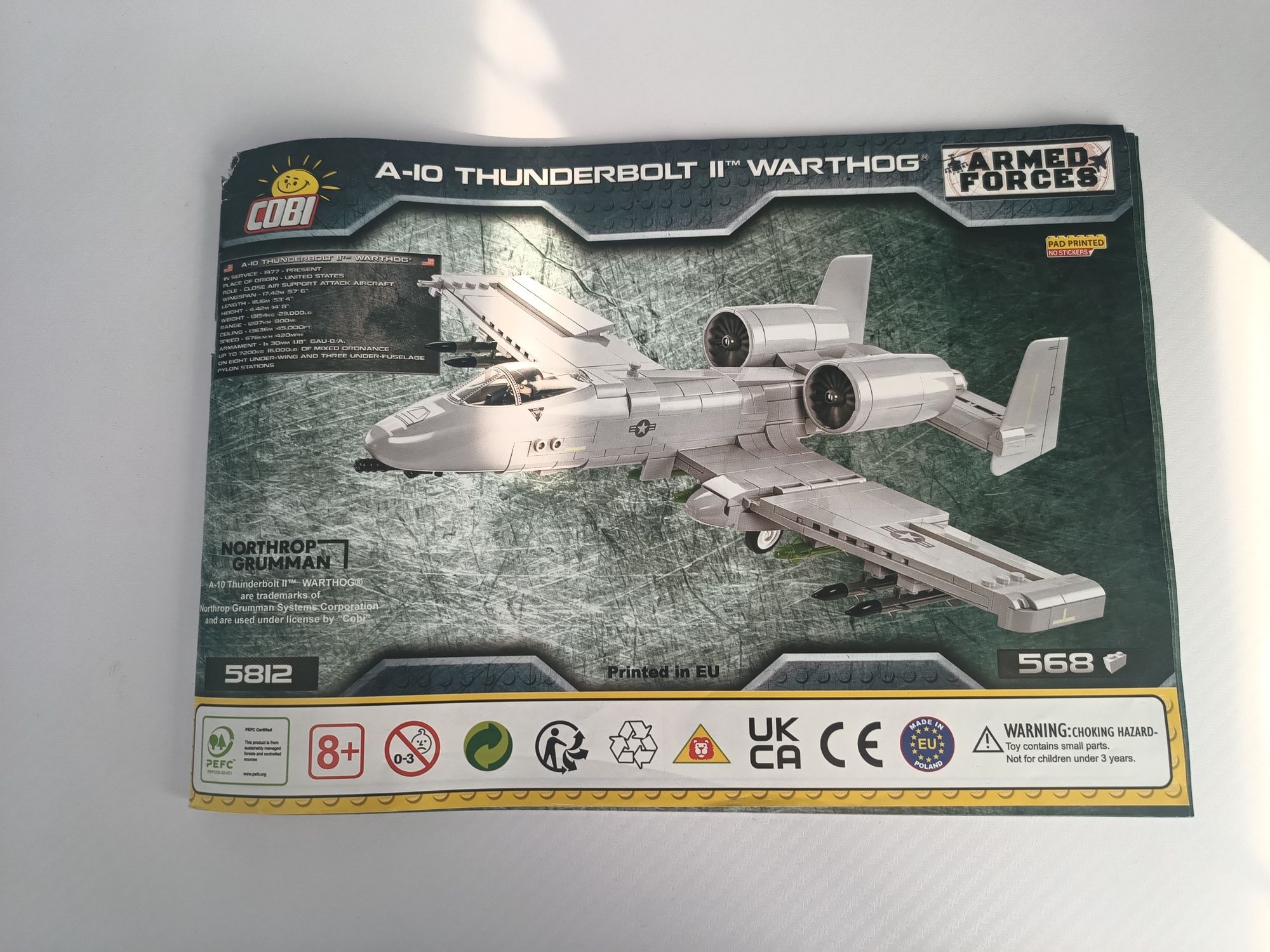 COBI A-10 Thunderbolt II Warthog (set: 5812)