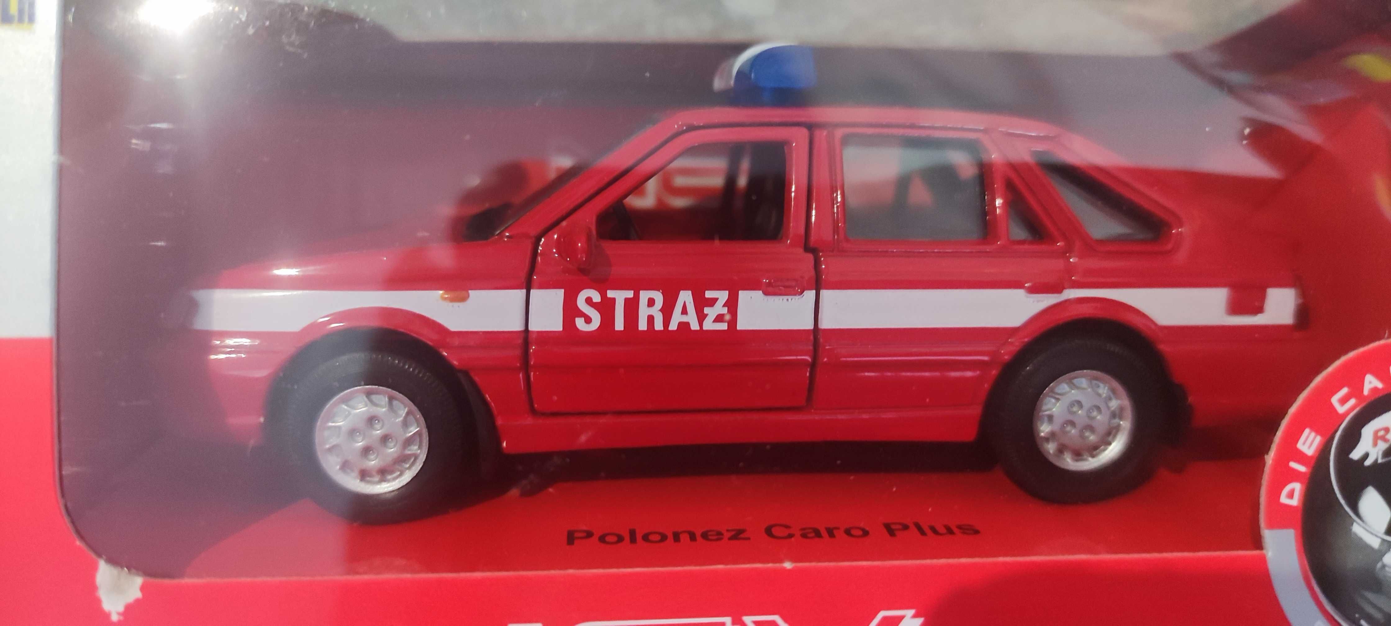 WELLY Polonez CARO Straż Pożarna 1:34