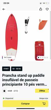 Prancha Stand up Paddle