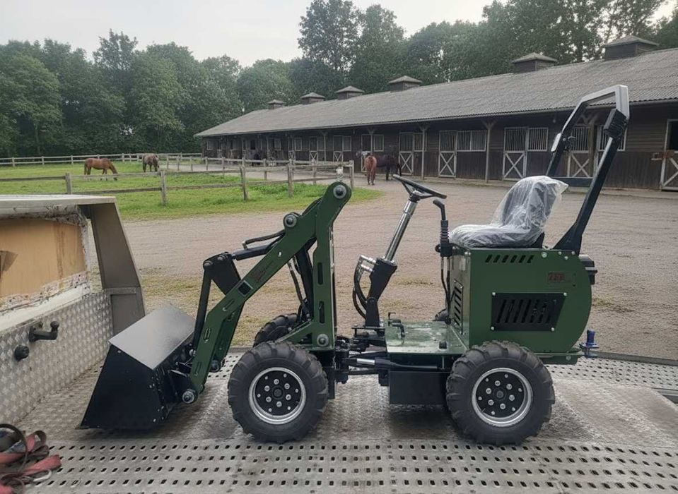 PolskaNowa Mini Ładowarka Kołowa Przegubowa Łamana MS-L116KN GWARANCJA