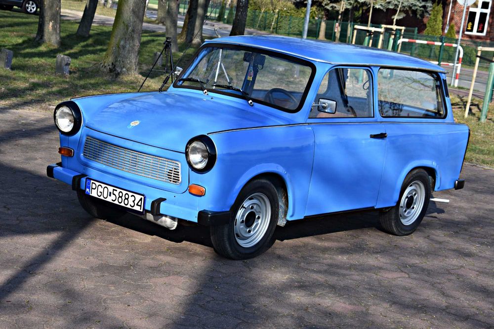 Trabant 601 Kombi Odrestaurowany Skóry 1982r Jak Nowy  Rejestr Polska