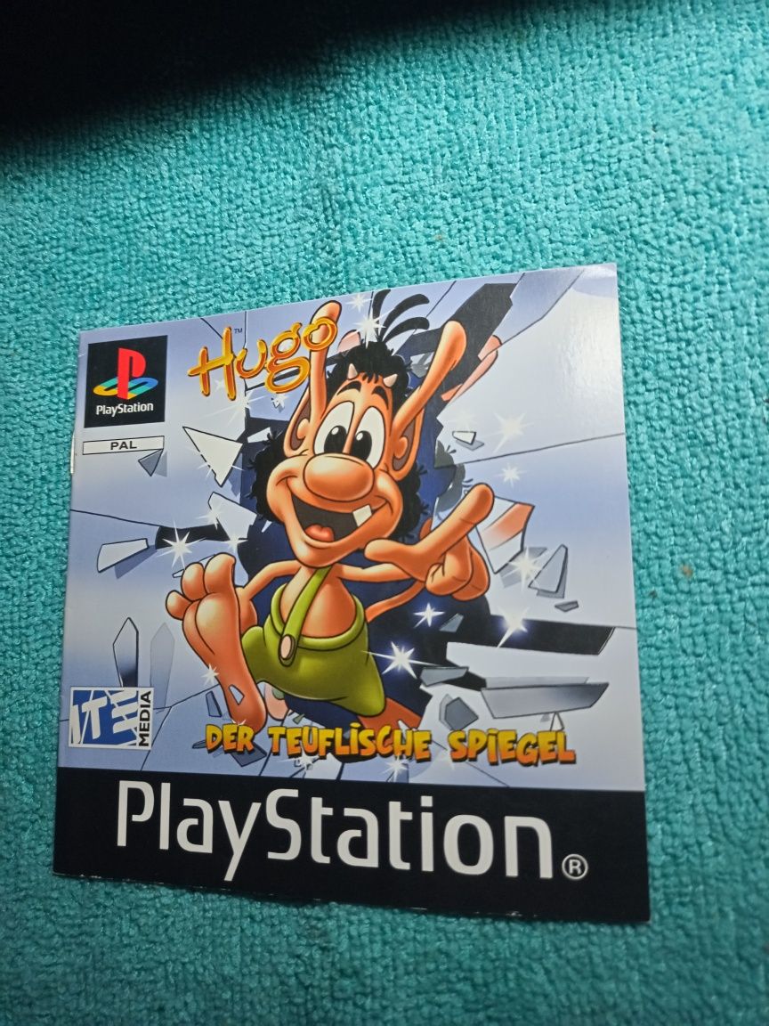 PlayStation 1 Hugo PSX ps1 psone Książeczka Manual