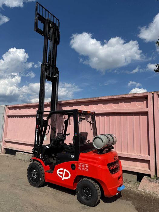 Новий газ-бензин навантажувач ЕР 35T8, 3.5т, 4.8м, двигун Nissan К25
