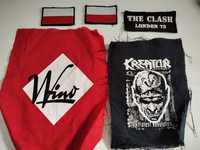 Naszywki rock metal the clash London kreator violent revolution polska
