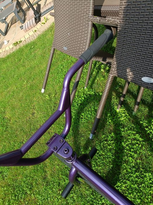 Rower BMX fioletowy