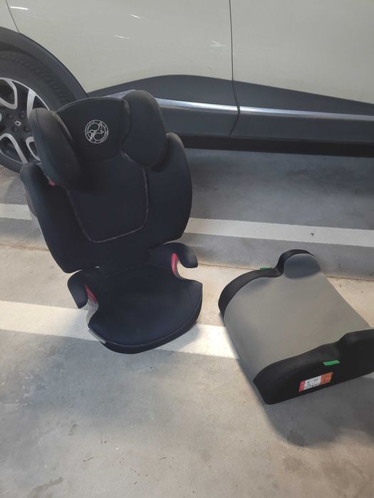 Fotelik samochodowy plus podstawka