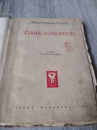 Artur Conan Doyle Znak czterech rok wyd 1957