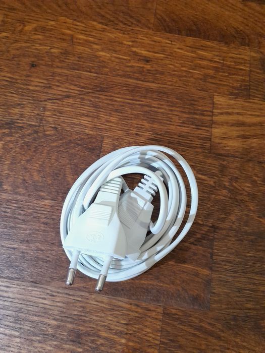 Kabel / Przedłużacz 3m Bialy Idealny  do lampek choinkowych,  Telefonu