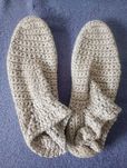 Buty lniane ręcznie robione