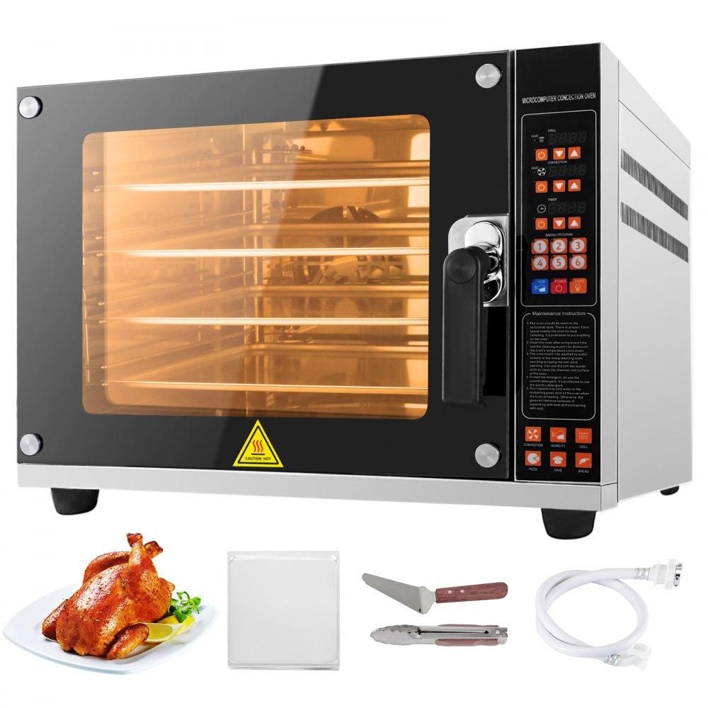 Forno de Convecção 4500W com Função de Pulverização