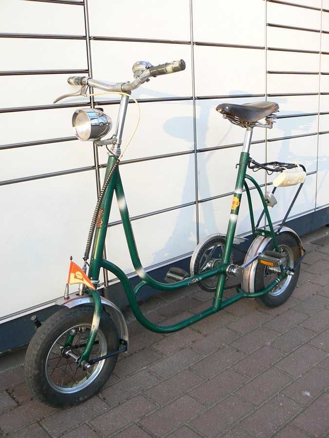 Mały rower nie składak Tiefbaurad Westerheide Shell lata '60 kolekcja