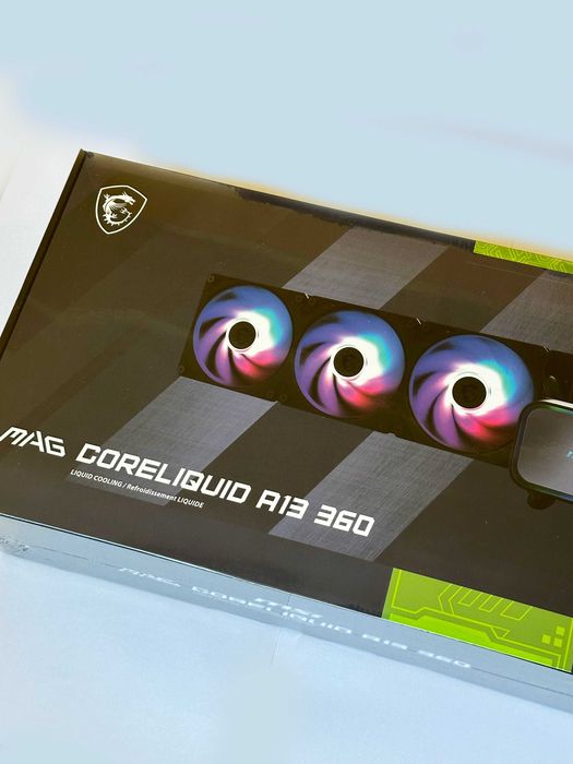 Система водяного охолодження MSI Mag Coreliquid A13 360 Black