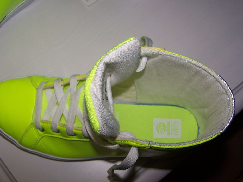 ADIDAS NEO- neonowe adidasy, trampki limitowana edycja - 35