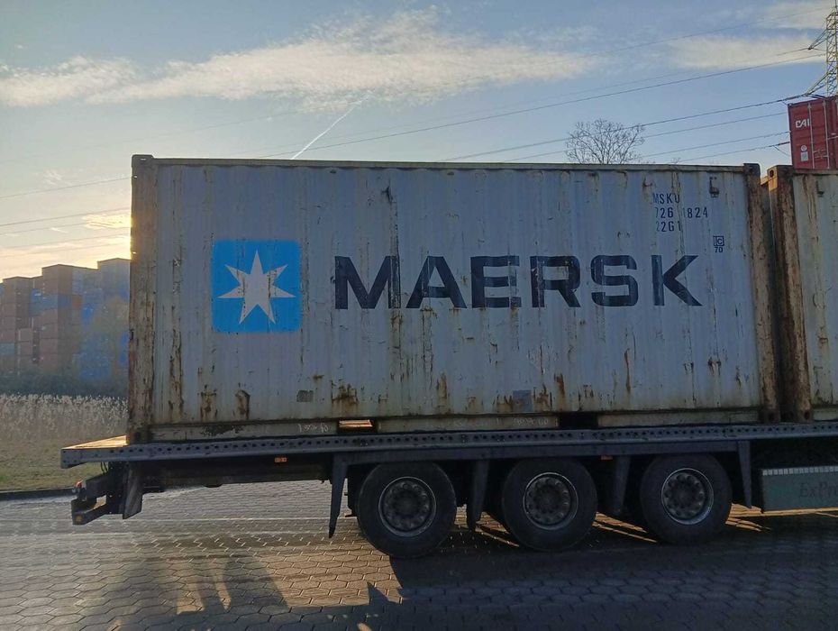 Kontener Morski 40 HC Transport Dostawa Rozładunek