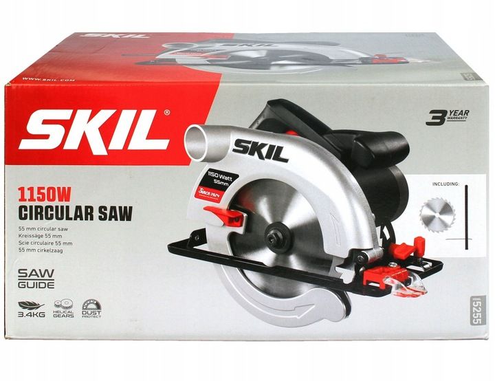 Pilarka Tarczowa 55mm 1150w 5255 Skil