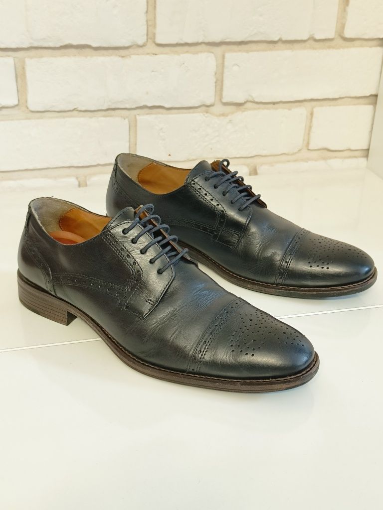 Pantofle eleganckie buty Johnston & Murphy r. 44 10½