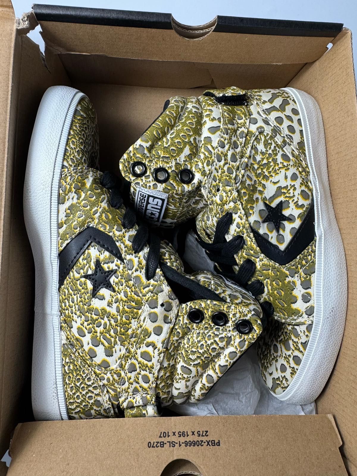 Nowe sneakersy damskie CONVERSE złote kolorowe 35