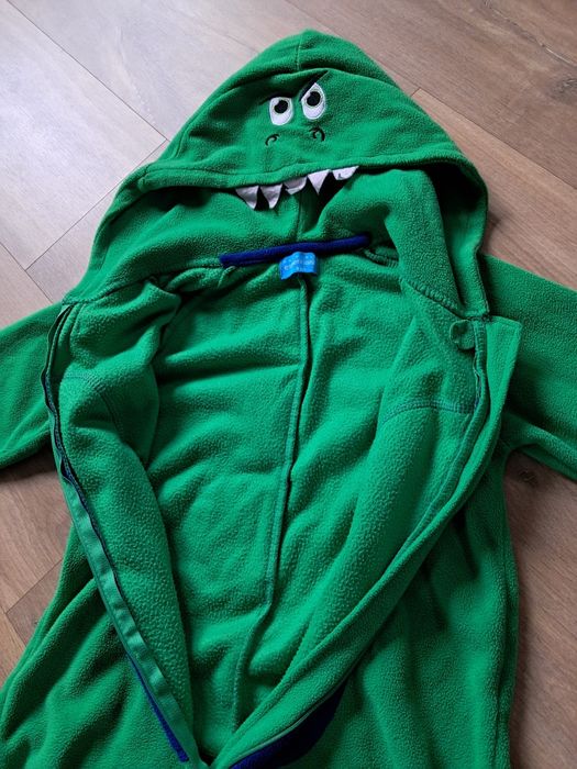 Stworek potworek dinozaur strój przebranie kombinezon 122-128