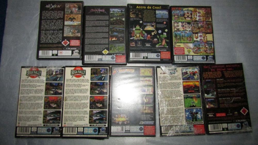 Lote de Jogos Sega Saturn - Ler anuncio