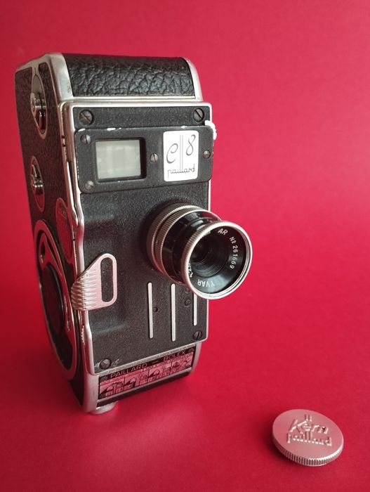 Bolex, Paillard C8 + yvar 12,5mm Câmera de filmar