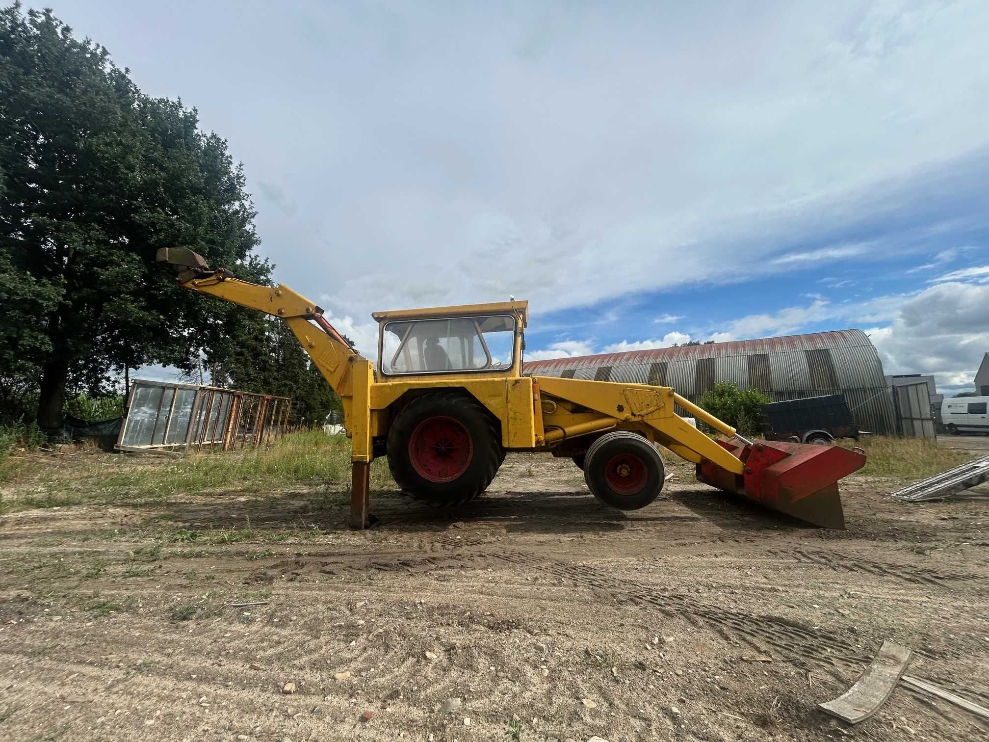 Koparko-ładowarka JCB 3C (jak ostrówek) - Sprowadzona z Belgii