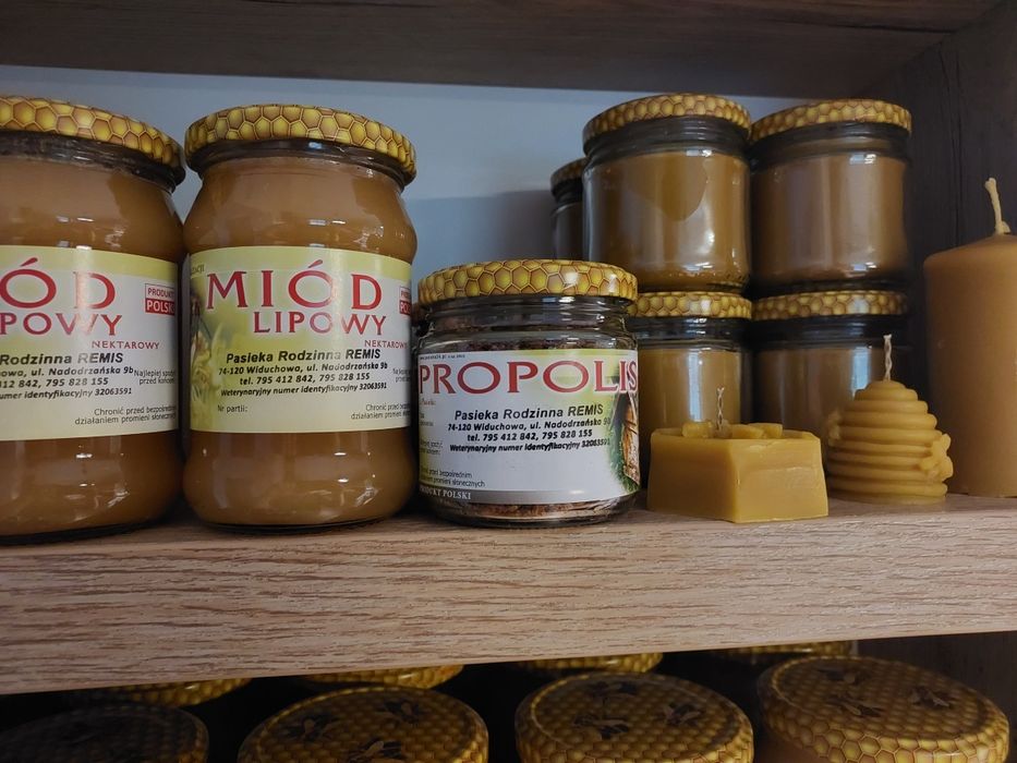 Miód Lipowy z Własnej Pasieki