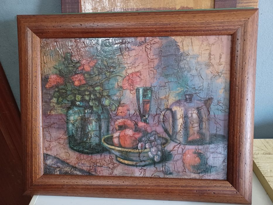 Quadros decorativos feitos à mão