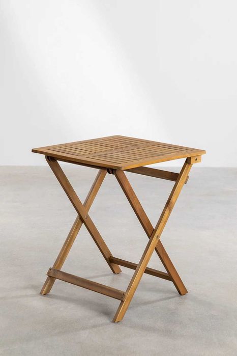 Conjunto de mesa de jardim dobrável Delawer Classic e 2 cadeiras