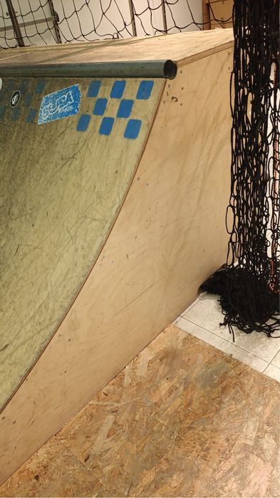 Mini Rampa Half pipe 210x570x80