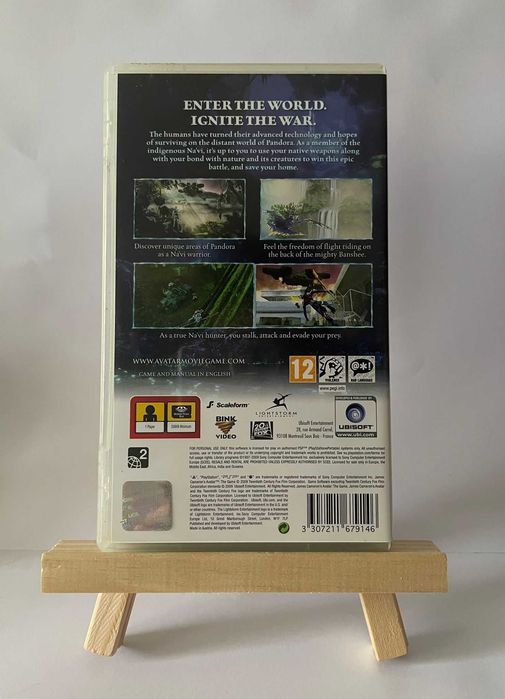 Avatar: The Game PSP | Caixa e Manual | PAL