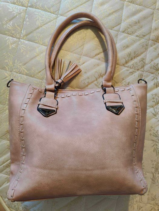 Модная большая женская сумка б/у