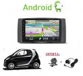 Rádio 2DIN • SMART ForTwo (2007 a 2017)• ForFour • Android GPS 451 454