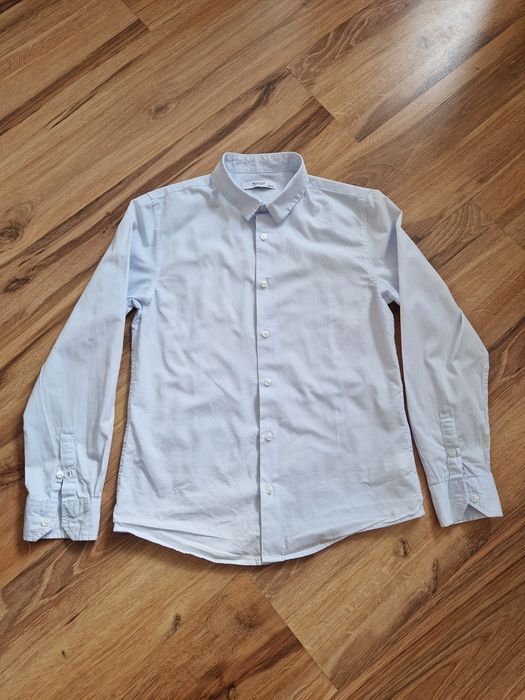 Koszula Reserved 152 błękitna długi rękaw