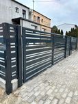 Ogrodzenia, Przęsła spawane, przęsła palisadowe nowoczesne ogrodzenie