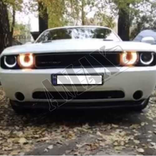 Головной свет фары фара LED линза Dodge Challenger 2008-2018