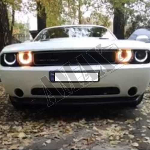 Головной свет фары фара LED линза Dodge Challenger 2008-2014