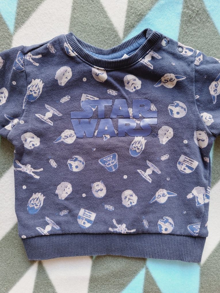 4 bluzy rozmiar 68 - Reserved, Cool Club, Star Wars