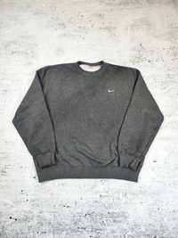 Bluza Nike crewneck basic szara boxy oversize r. XL