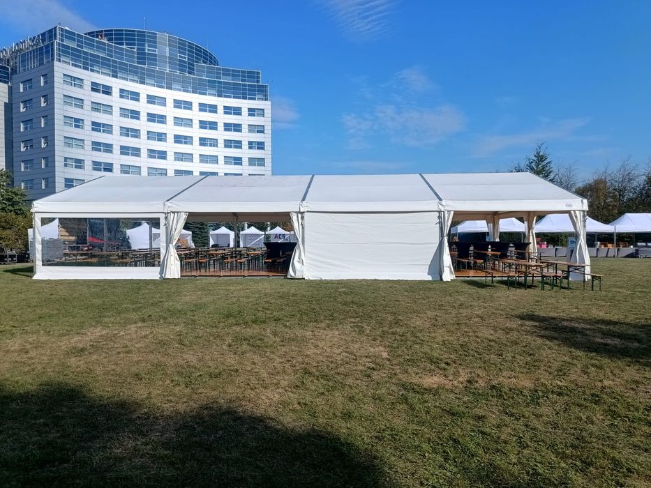 Wynajem hal namiotowych, stołów, krzeseł, zestawów biesiadnych