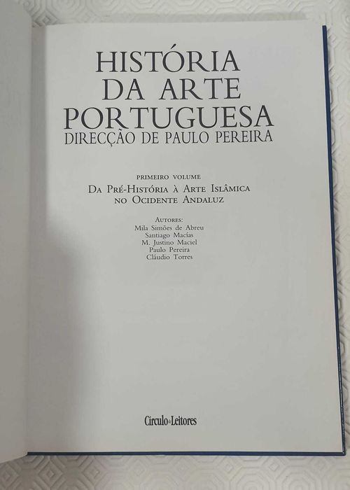 História da Arte Portuguesa – Vol. I