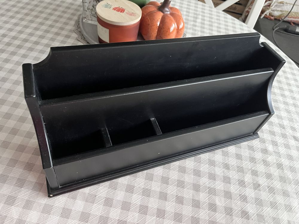 Ikea organizer na biurko segregator ingatorp czarny